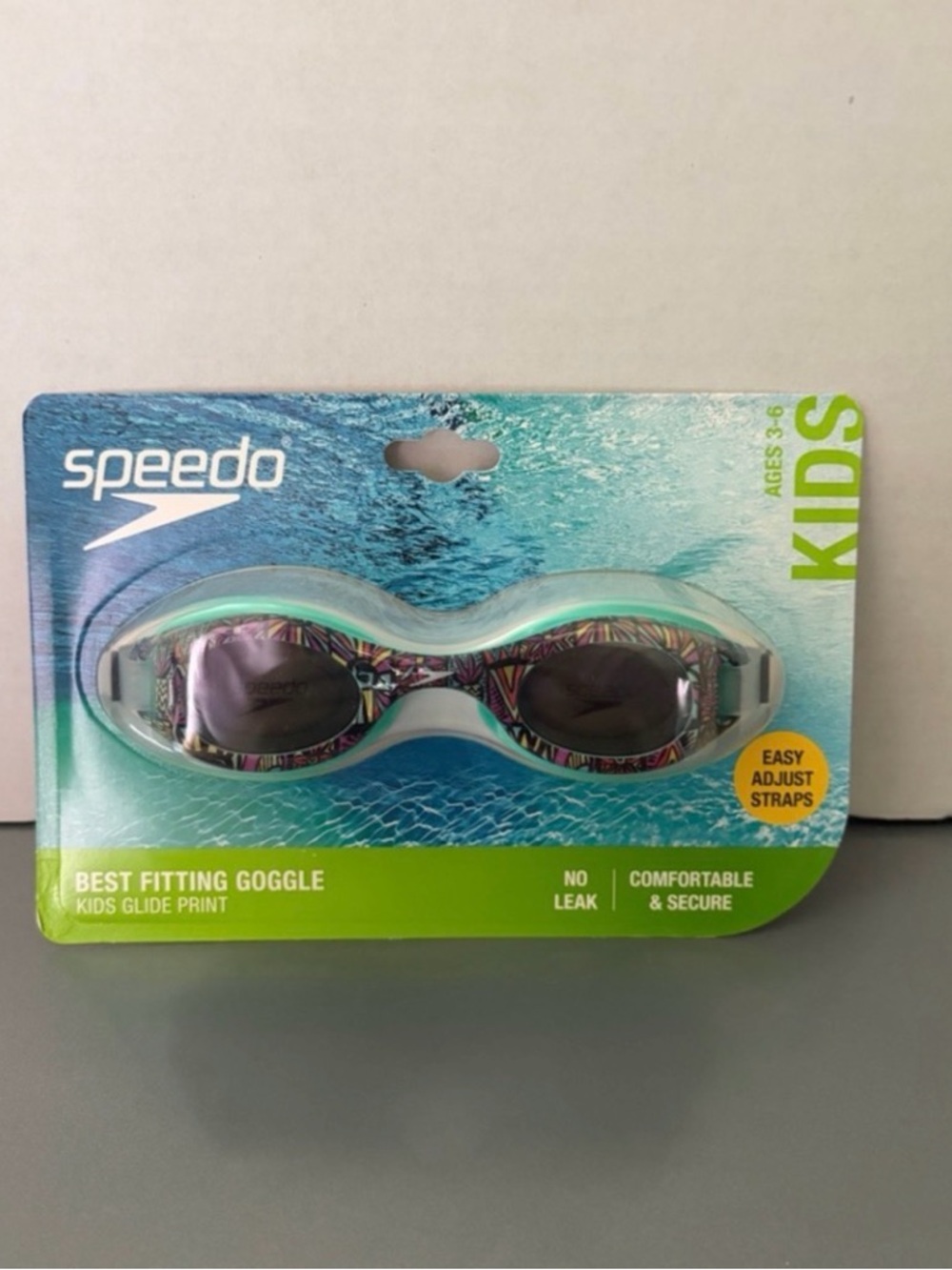 Speedo Kids Swim Goggles – Anti Fog No Leak UV Protection (Ages 3–6)